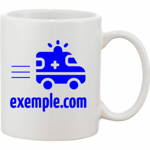 mug personnalisé par marquage-ambulance.com