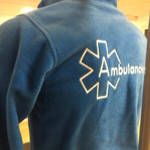 broderie sur polaire par marquage-ambulance.com